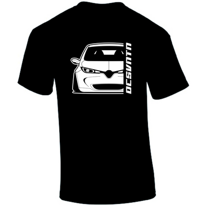 Renault Zoe BJ 2018 – personalisierbares Shirt & Hoodie