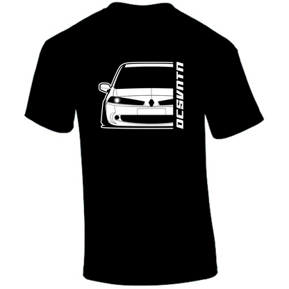 Renault Megane II RS BJ 2006 – personalisierbares Shirt & Hoodie