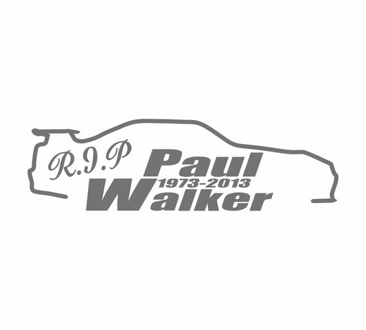Rip Paul Walker Skyline outline