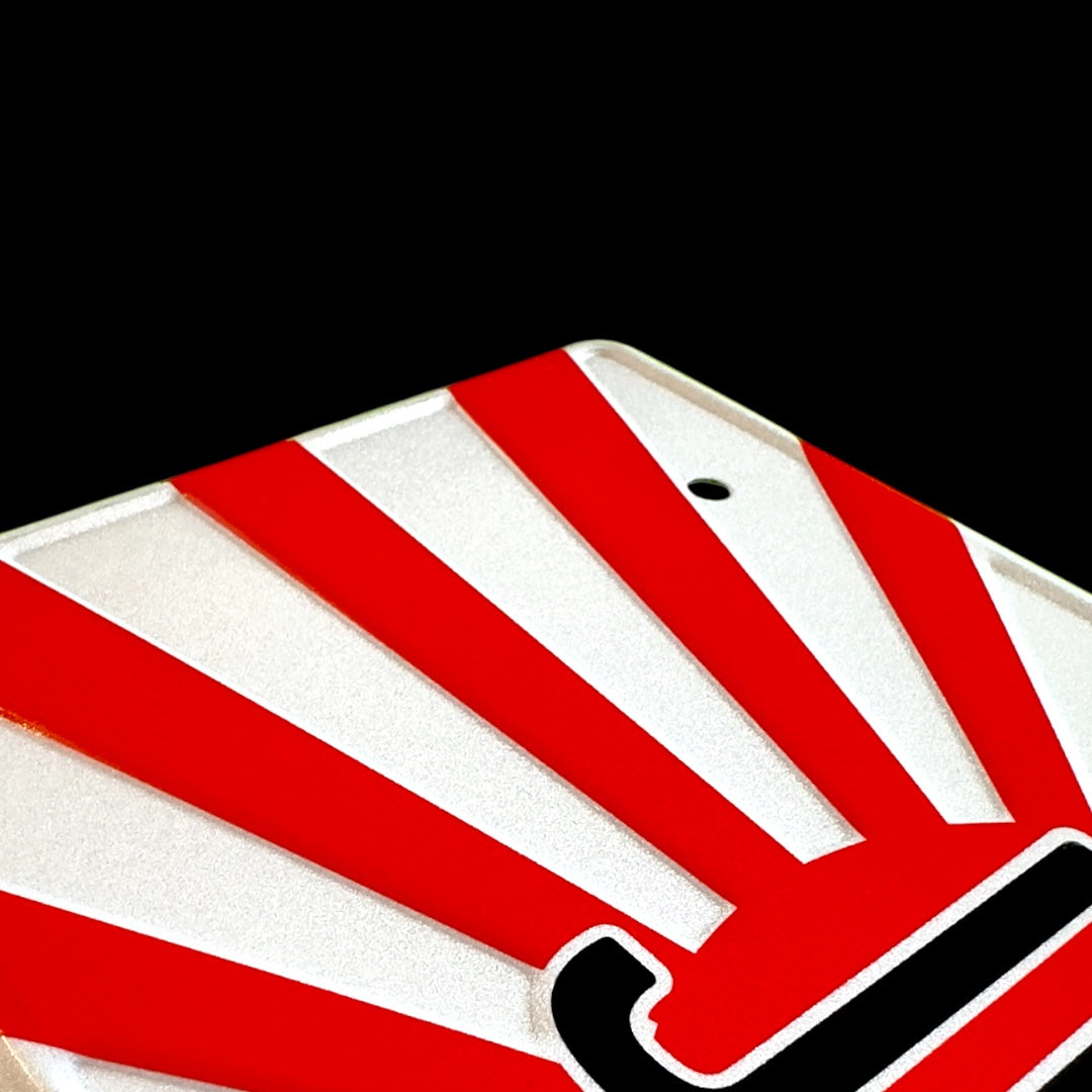 Rising Sun JDM License Plate 3