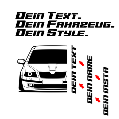Skoda Octavia I BJ 2004 – personalisierbares Shirt & Hoodie