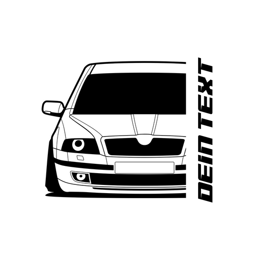 Skoda Octavia I BJ 2004 – personalisierbares Shirt & Hoodie