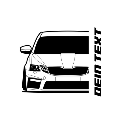 Skoda Octavia RS E5 Facelift MY 2017 – Customizable Shirts & Hoodies