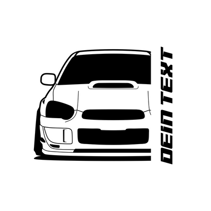 Subaru Impreza WRX STI MY 2002 – customizable Shirts & Hoodies
