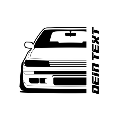 Toyota AE92 GTI MY 1987 – customizable Shirts & Hoodies