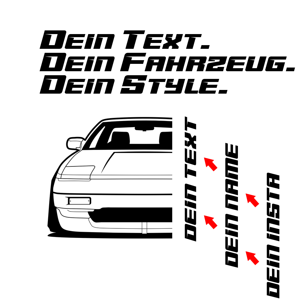 Toyota MR2 MK1 MY 1984 – customizable Shirts & Hoodies