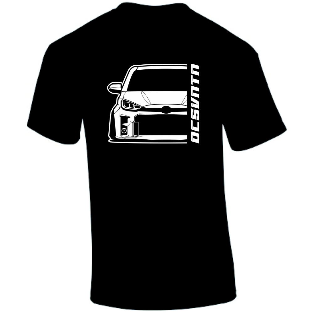 Toyota Yaris GR BJ 2020 – personalisierbares Shirt & Hoodie