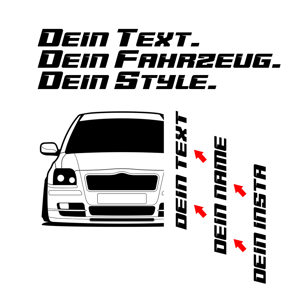 Toyota Auris BJ 2007 – personalisierbares Shirt & Hoodie