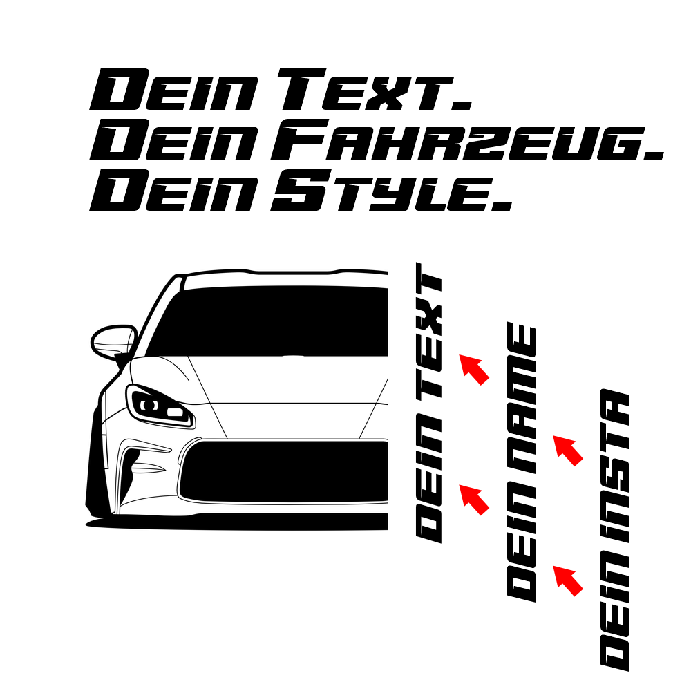 Toyota GR86 BJ 2021 – personalisierbares Shirt & Hoodie