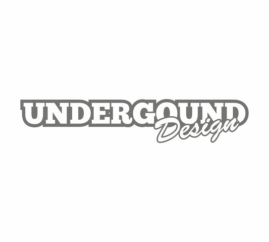 Underground Design 17 cm Sticker