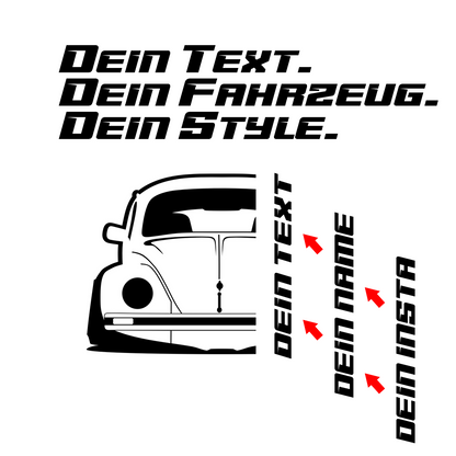 VW Beetle Mexico MY 1972 – customizable Shirts & Hoodies