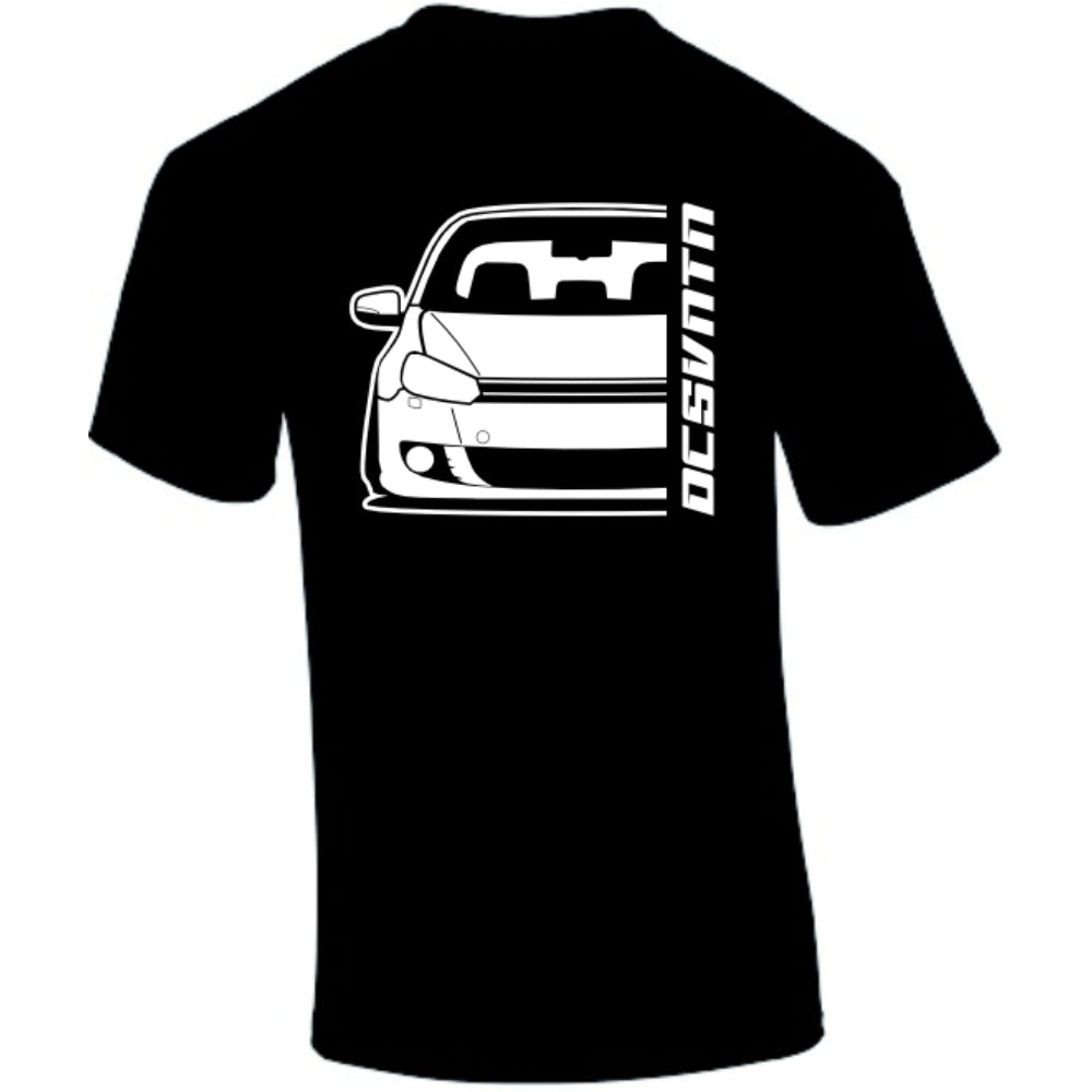 VW Golf MK6 BJ 2008 – personalisierbares Shirt & Hoodie