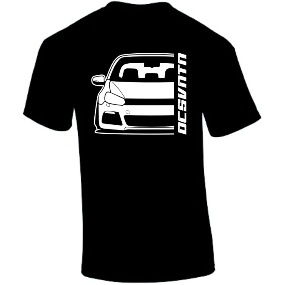 VW Golf R MK6 MY 2008 – customizable Shirts & Hoodies