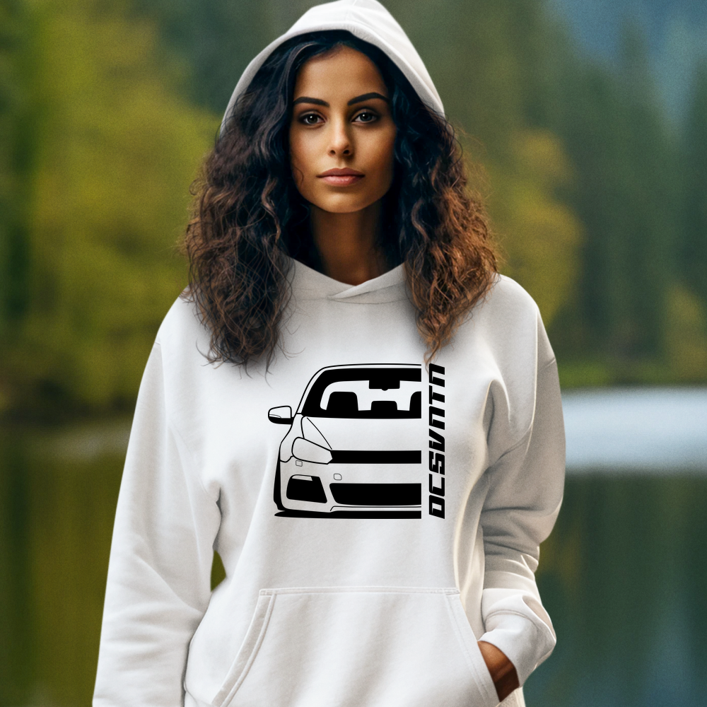 VW Golf R MK6 MY 2008 – customizable Shirts & Hoodies
