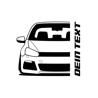 VW Golf R MK6 MY 2008 – customizable Shirts & Hoodies