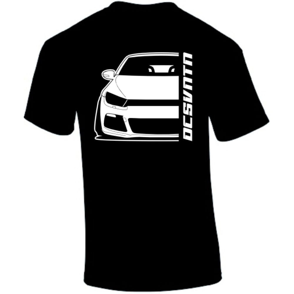 VW Scirocco R MK3 BJ 2009 – personalisierbares Shirt & Hoodie