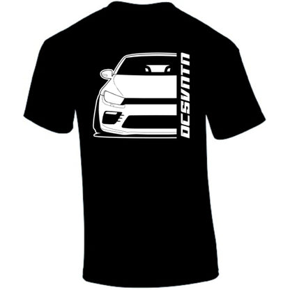 VW Scirocco R MK3 Facelift 2014 – customizable Shirts & Hoodies