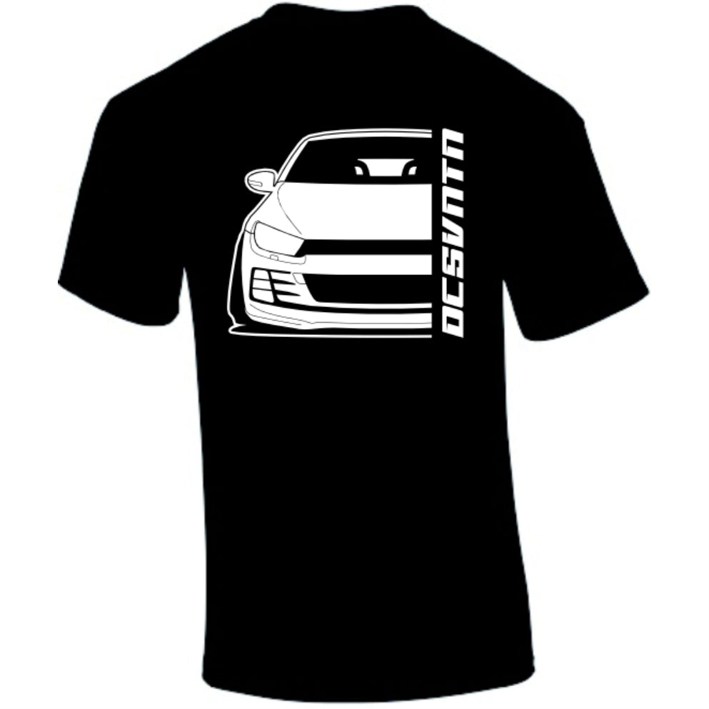 VW Scirocco R-Line FL BJ 2014 – personalisierbares Shirt & Hoodie