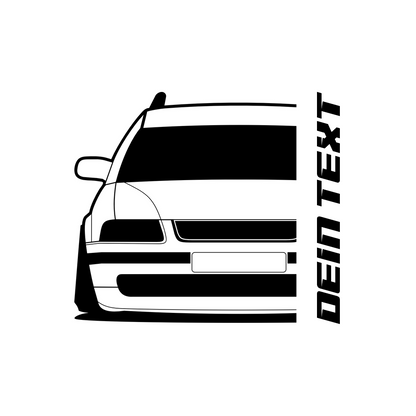 VW Passat B5 3B BJ 1996 – personalisierbares Shirt & Hoodie