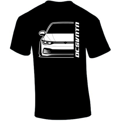 VW Golf MK8 BJ 2019 – personalisierbares Shirt & Hoodie
