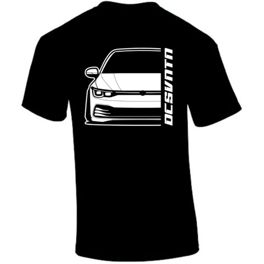 VW Golf MK8 BJ 2019 – personalisierbares Shirt & Hoodie