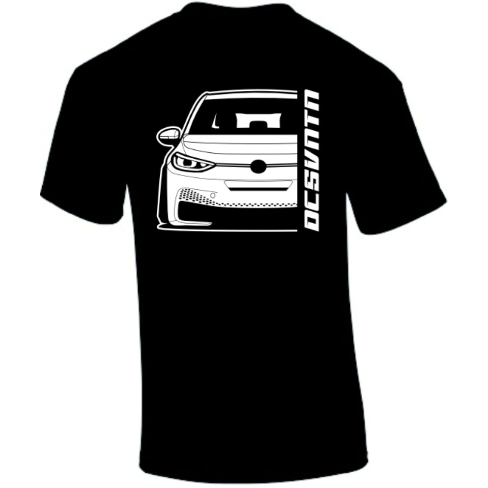 VW ID.3 E1 BJ 2019 – personalisierbares Shirt & Hoodie