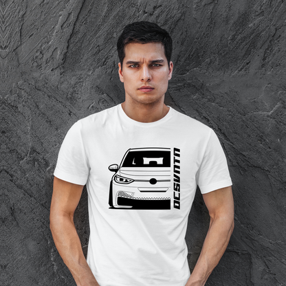 VW ID.3 E1 BJ 2019 – personalisierbares Shirt & Hoodie