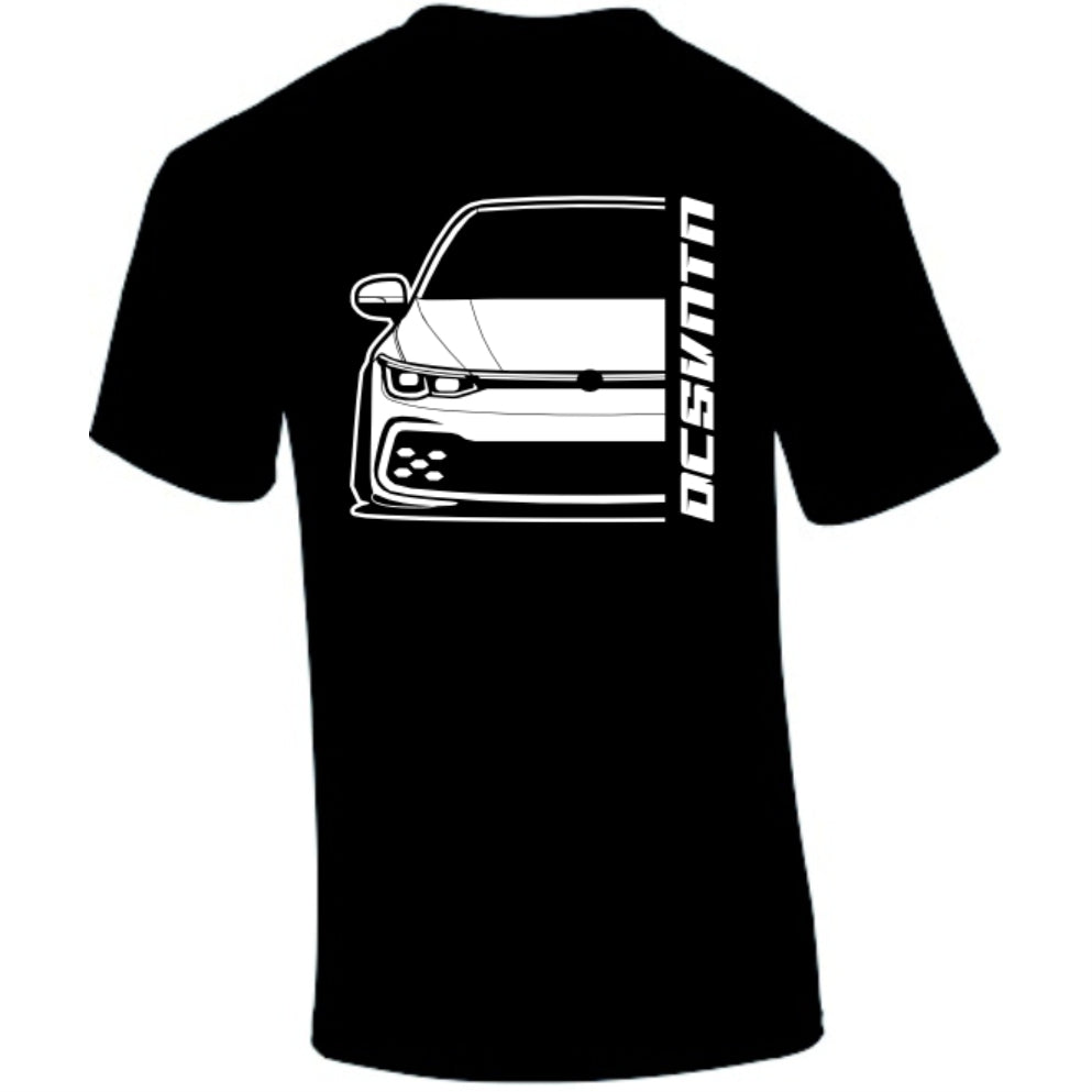 VW Golf GTI MK8 MY 2020 – customizable Shirts & Hoodies
