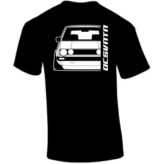 VW Golf GTI MK1 Doppelscheinwerfer BJ 1976 – personalisierbares Shirt & Hoodie