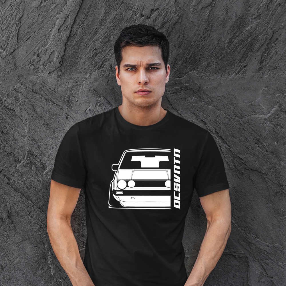 VW Golf GTI MK1 Dual Headlights 1976 – customizable Shirts & Hoodies