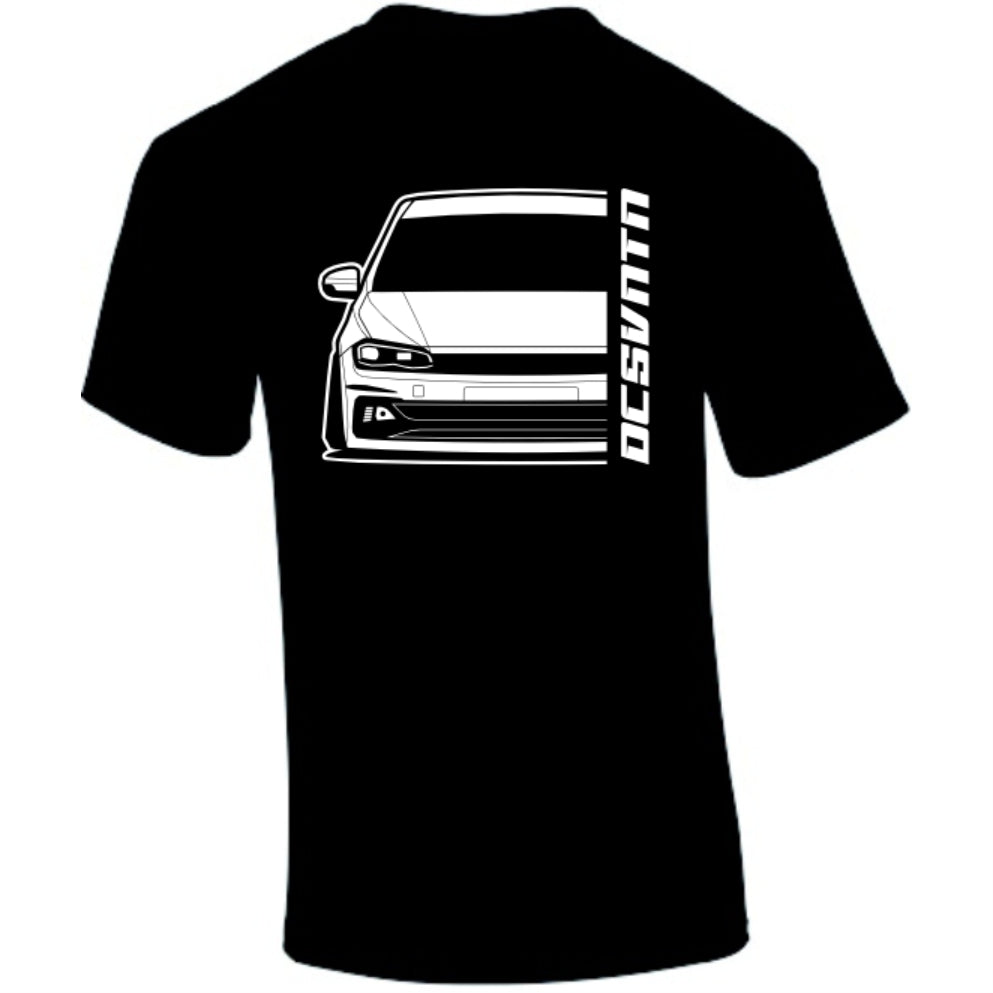 VW Polo GTI 2G MK6 BJ 2019 – personalisierbares Shirt & Hoodie