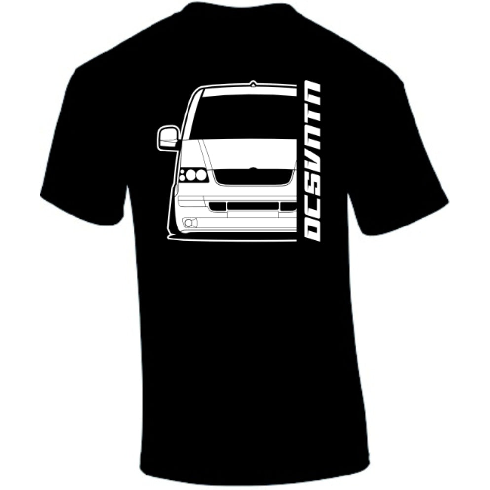 VW Multivan II T5 BJ 2003 – personalisierbares Shirt & Hoodie