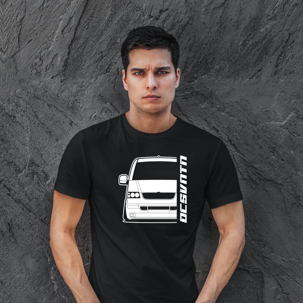VW Multivan II T5 BJ 2003 – personalisierbares Shirt & Hoodie