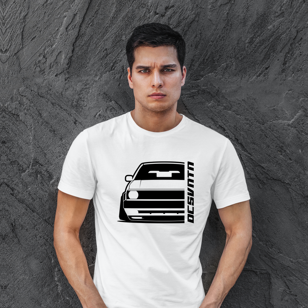 VW Golf MK2 GL Clean BJ 1983 – personalisierbares Shirt & Hoodie