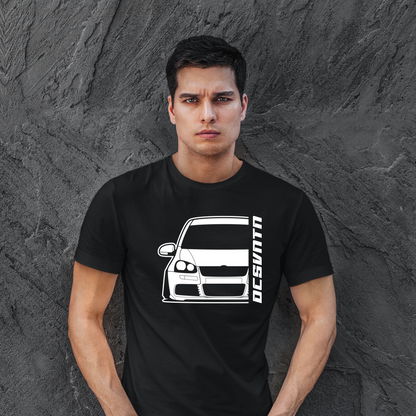 VW Golf V R32 1J BJ 2005 – personalisierbares Shirt & Hoodie