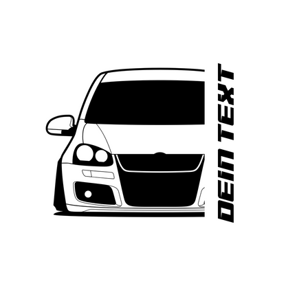 VW Golf V GTI 1J BJ 2004 – personalisierbares Shirt & Hoodie