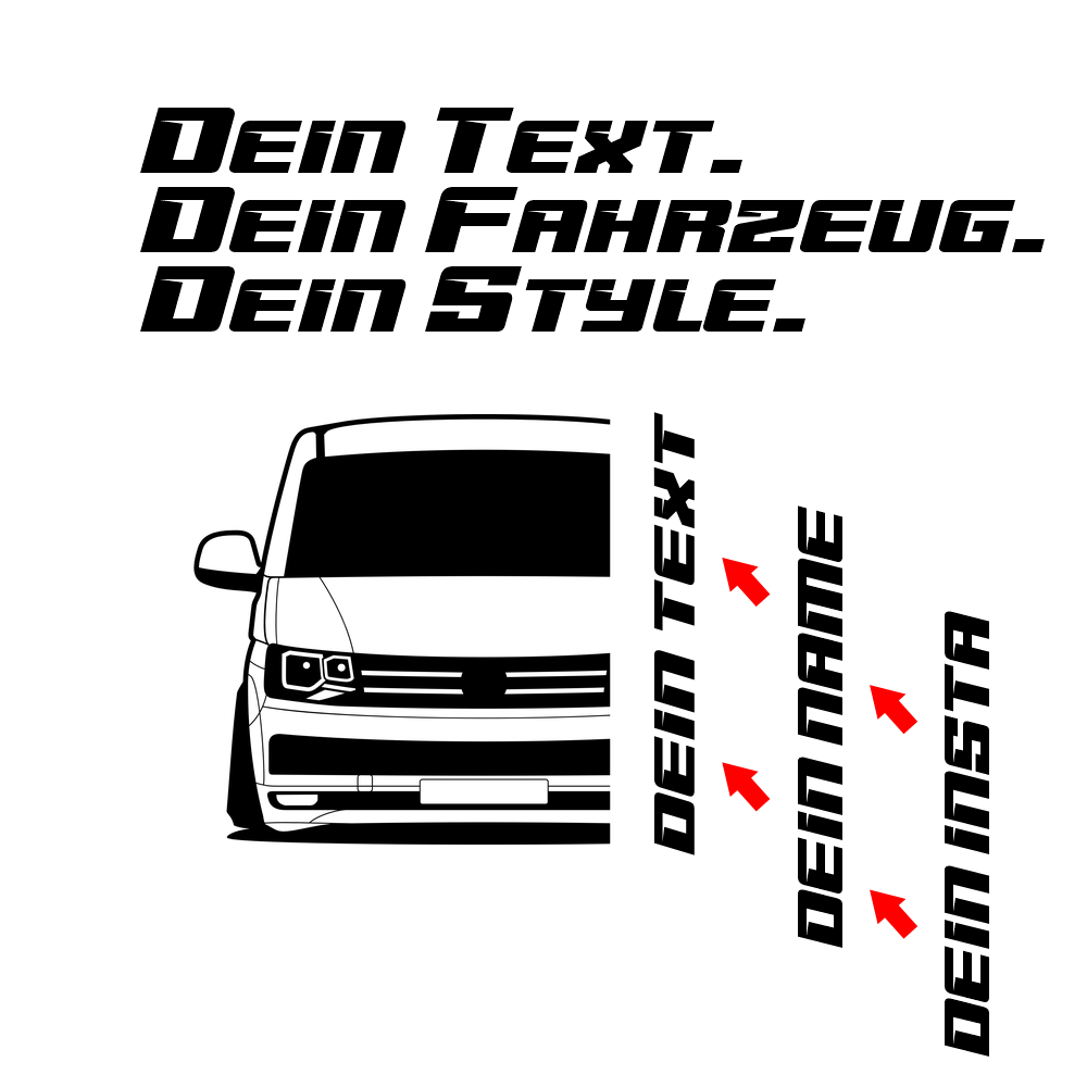 VW Multivan T6 MY 2015 – customizable Shirts & Hoodies