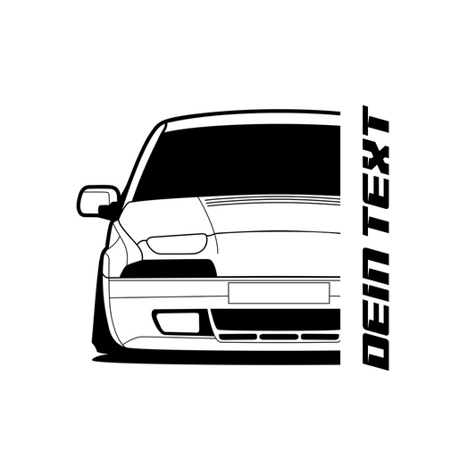 Volvo 480 BJ 1986 – personalisierbares Shirt & Hoodie