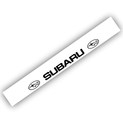 Subaru Banner Weiß W-003W