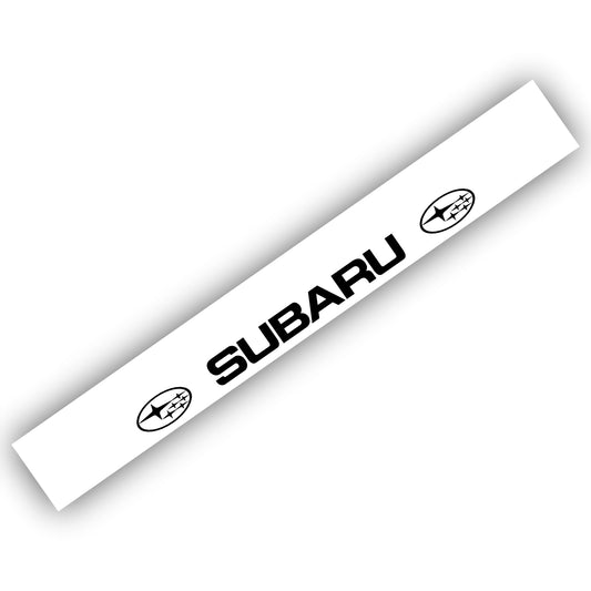 Subaru Banner Weiß W-003W