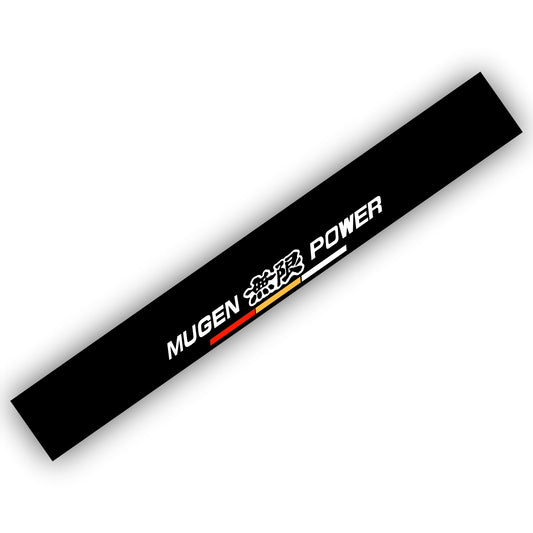 Mugen Power Banner Schwarz W-011B