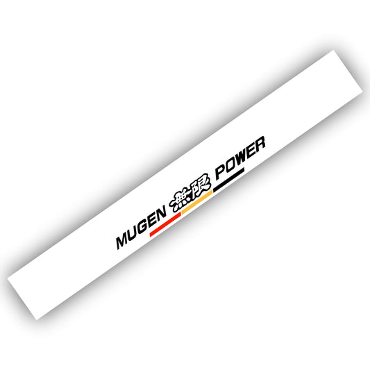 Mugen Power Banner Weiß W-011W
