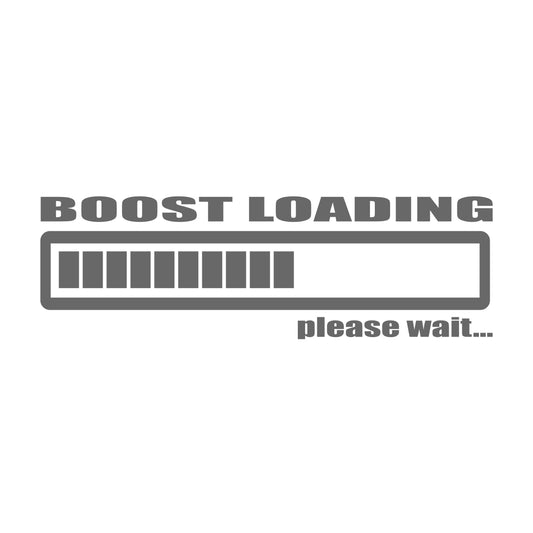 boost loading Sticker 17 cm