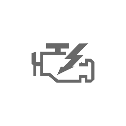 Check Engine Light Sticker