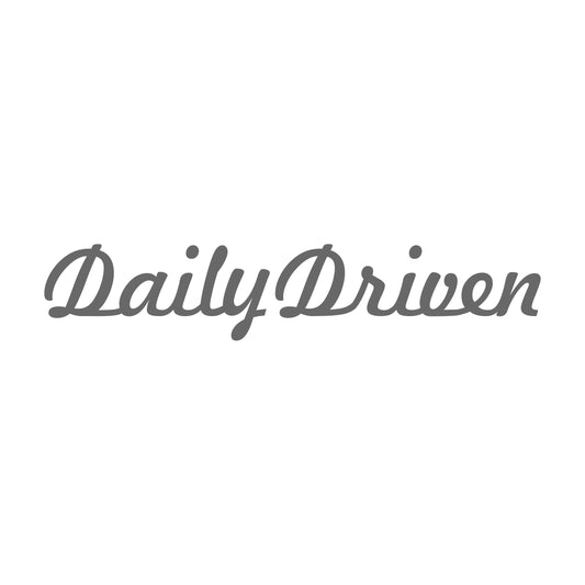 daily driven 17 cm Sticker