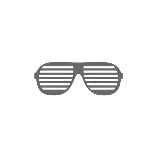 Drift Brille 12cm Sticker