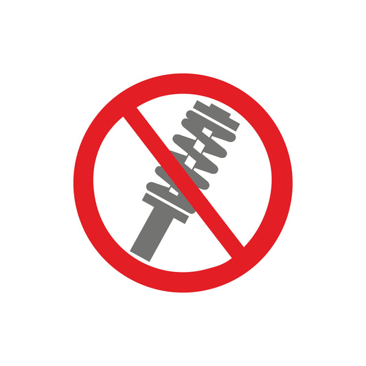 No Gewinde Sign