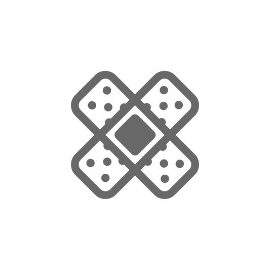 Pflaster Kreuz Sticker