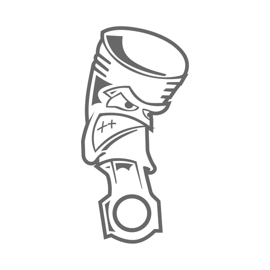 Rennkolben Sticker