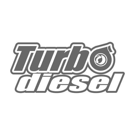 turbo diesel Sticker 17 cm